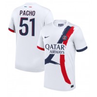 Muški Nogometni Dres Paris Saint-Germain Willian Pacho #51 Gostujuci 2024-25 Kratak Rukav